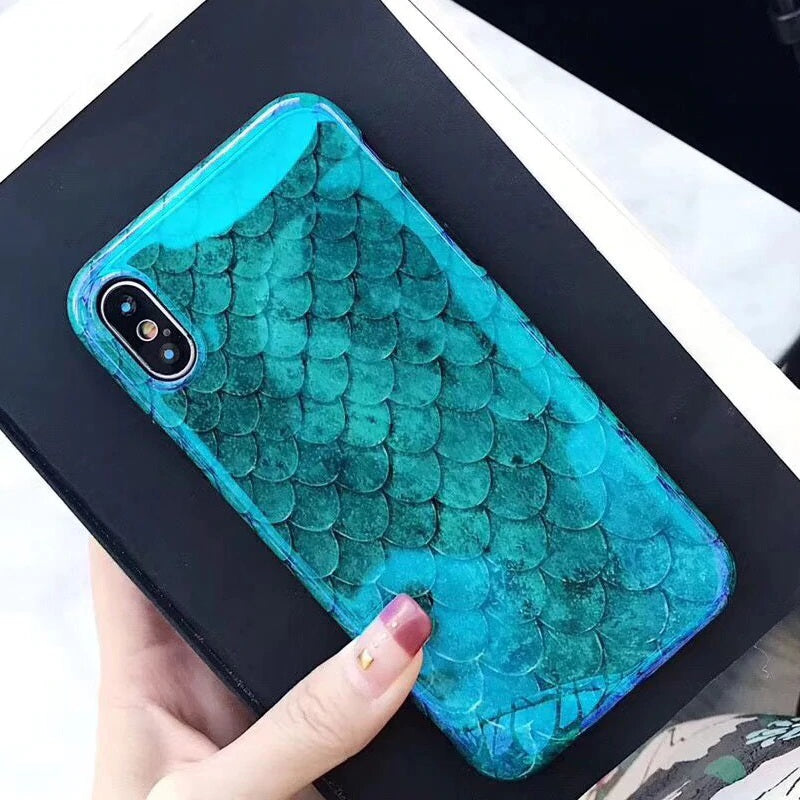 Shiny Mermaid Scales iPhone Cover
