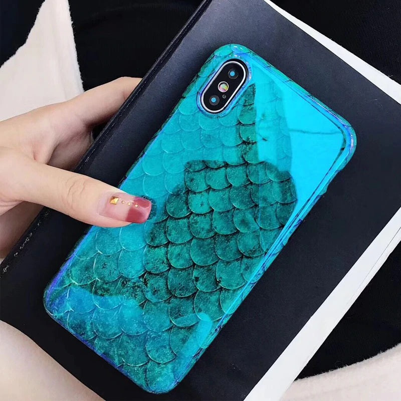 Shiny Mermaid Scales iPhone Cover