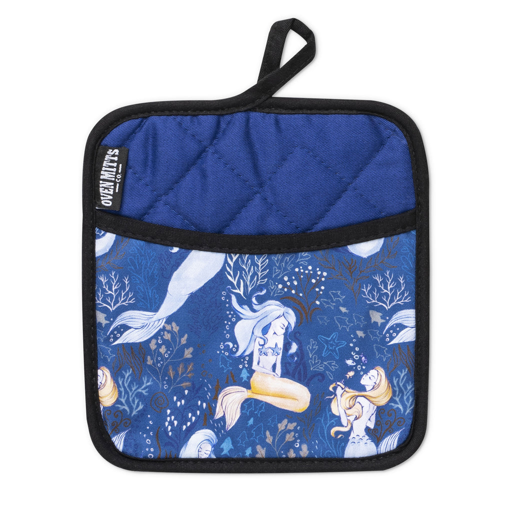 Magical Mermaid Oven Mitts And Pot Holder Set