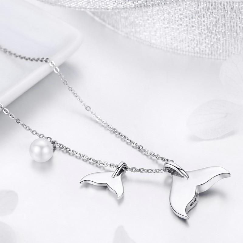 Mermaid Abella 925 Sterling Silver Necklace