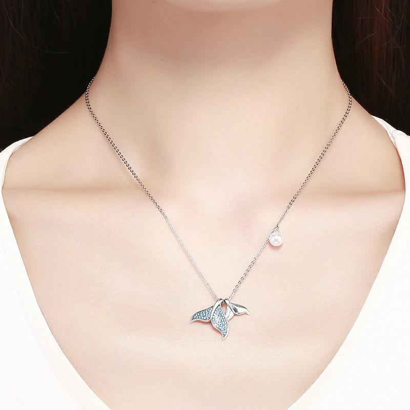 Mermaid Abella 925 Sterling Silver Necklace